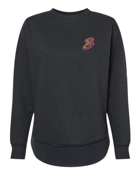 Ladies Weekend Fleece Crewneck Sweatshirt -BBT25