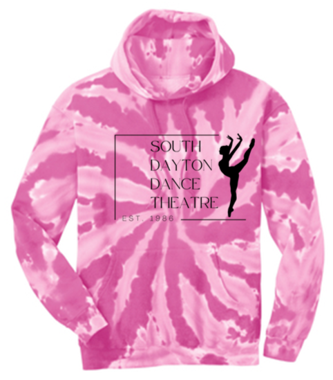 Port & Company® Tie-Dye Pullover Hooded Sweatshirt - SDDT24