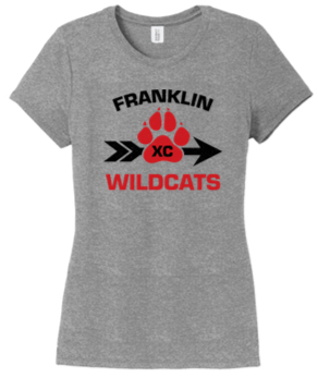 Ladies Tri-blend Tee-FXC24