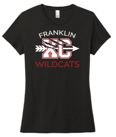 Ladies Tri-blend Tee-FXC24