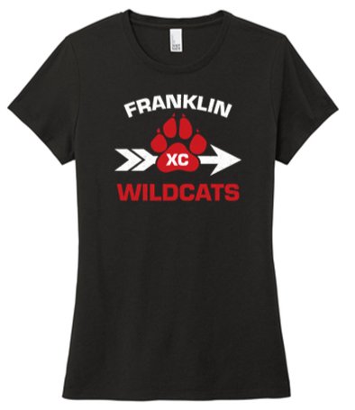 Ladies Tri-blend Tee-FXC24