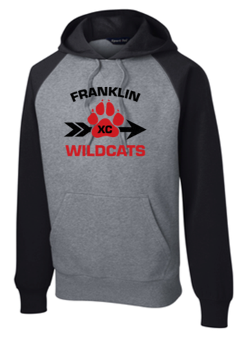 Sport-Tek® Raglan Colorblock Pullover Hooded Sweatshirt - FXC24