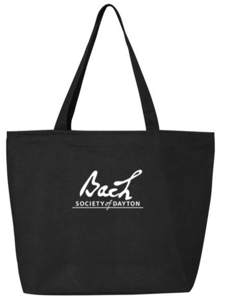 Zippered Tote -BACH