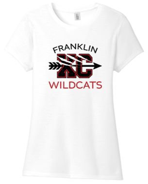 Ladies Tri-blend Tee-FXC24