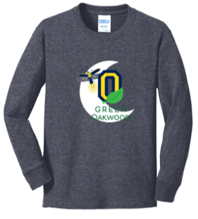 Youth & Adult Long sleeve Cotton T-Shirt -GRNOAK24