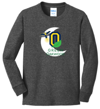 Youth & Adult Long sleeve Cotton T-Shirt -GRNOAK24