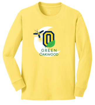 Youth & Adult Long sleeve Cotton T-Shirt -GRNOAK24