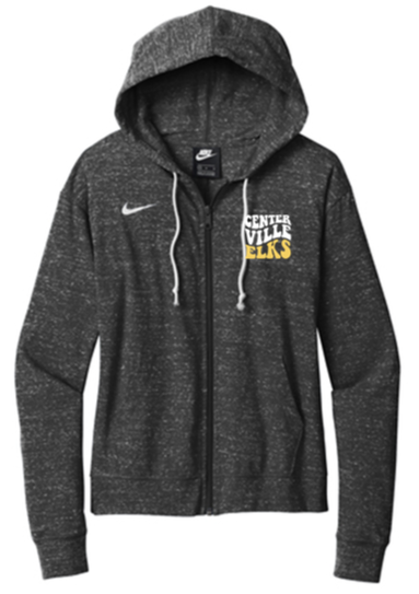 Nike Ladies Gym Vintage Full-Zip Hoodie - PVS24