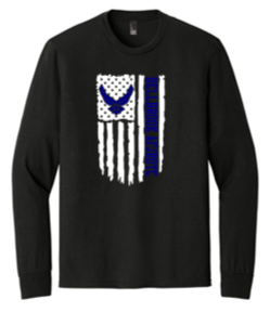 Long sleeve Tri blend Tee-ROTC24