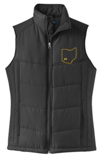 Ladies puffer vest - PVS24