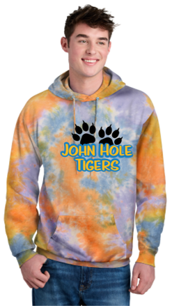 Port & Company® Crystal Tie-Dye Pullover Hoodie - JHM24