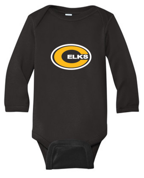 Infant Long Sleeve Baby Rib Bodysuit - PVS24