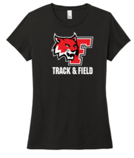 Ladies Crew neck tee-FTrack25