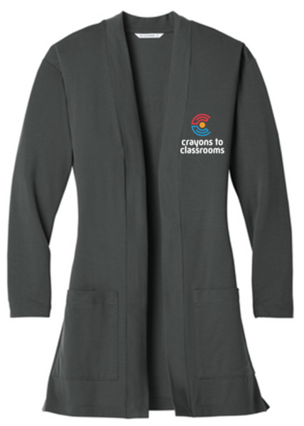 Ladies Concept Long Pocket Cardigan - CTC24