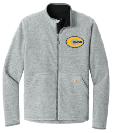 Carhartt® Textured Full-Zip Fleece Jacket - JHM24