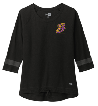 New Era ® Women's Tri-Blend 3/4-Sleeve Tee - BBT25