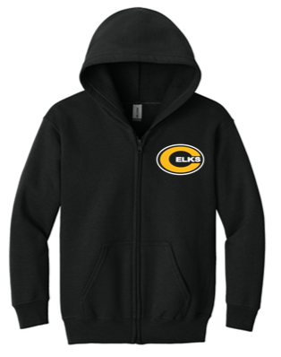 Gildan® Youth Heavy Blend™ Full-Zip Hooded Sweatshirt - JHM24