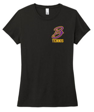 Ladies Crew neck Tri Blend tee-BBT25