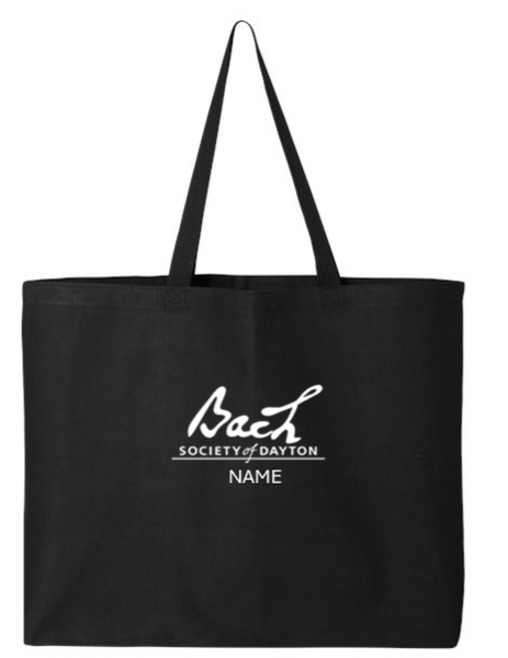 Jumbo Open Tote - BACH