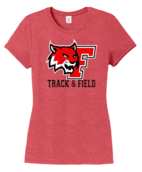 Ladies Crew neck tee-FTrack25