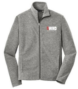 Heather Microfleece Full zip jacket ladies & Unisex -WHD24